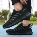 Novo verão sola macia tênis de corrida dos homens malha respirável sapatos casuais confortáveis moda versátil sapatos de exercício ao ar livre
