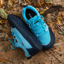 Oiaano descalço dedo do pé largo homem sapatos lazer tênis malha rendas até respirável conforto leve esportes caminhada correndo caminhadas