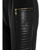 Pantalon Femme Feminino Preto Emendado   Calças femininas finas sexy calças casuais roupas de inverno feminina mulher pantaloni donna