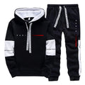 Conjunto Masculino: Moletom com Capuz e Calça Jogger - Moda Paris, Streetwear, Casual Esportivo para Todas as Estações