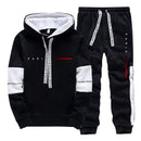 Conjunto Masculino: Moletom com Capuz e Calça Jogger - Moda Paris, Streetwear, Casual Esportivo para Todas as Estações