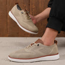 Moda avant garde sapatos esportivos masculinos malha respirável aparência na moda sapatos planos versátil rua sapatos casuais