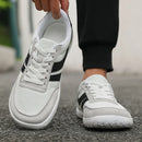 Sapatos baixos simples e elegantes de pés largos para homens e mulheres, sapatos casuais 2025 verão sapatos esportivos resistentes ao desgaste skate