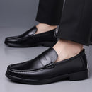 Mocassins de Couro Masculinos Casuais Slip-on Respiráveis Confortáveis para Caminhada e Escritório – Coleção Verão 2026