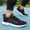 Novo verão sola macia tênis de corrida dos homens malha respirável sapatos casuais confortáveis moda versátil sapatos de exercício ao ar livre