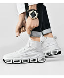 Tênis de corrida respirável de luxo masculino, Tênis Casual Masculino, Treinador de tênis, Mocassins Moda Corrida