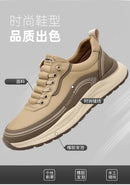 Mocassins masculinos de couro, confortáveis, respiráveis, leves, antiderrapantes, à prova d'água, sapatos casuais para atacado